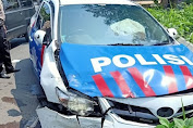 Mobil Polisi Pengawal Rombongan Wakil Gubernur Jawa Barat Kecelakaan di Garut