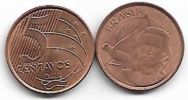 Moeda de 5 centavos, 2010