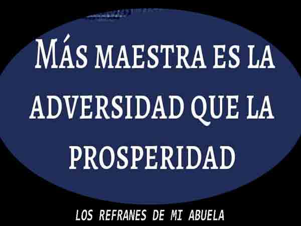 Refranes sobre prosperidad