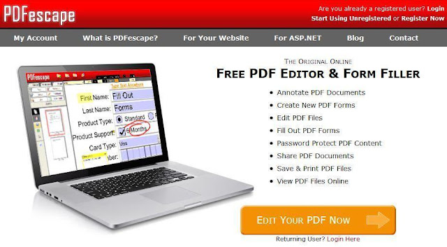 You can quickly edit PDFs in the browser itself