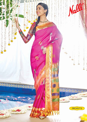 Nalli Silks Deepali Silk Sari Collection