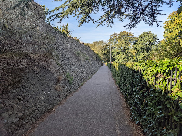Colchester Castle walls
