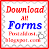 Post Office Forms Download | India Post Forms Download PDF 