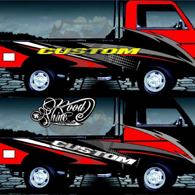 Koleksi Cutting Sticker Mobil L300 Pick Up Terbaru