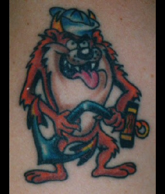 taz tattoos. Ta2.related to Taz!