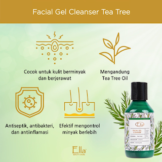 Facial wash ella skincare