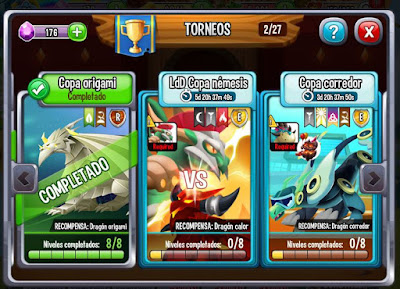 imagen del torneo temporal copa nemesis de dragon city