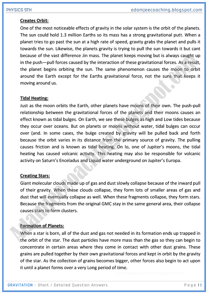 gravitation-short-and-detailed-question-answers-physics-9th