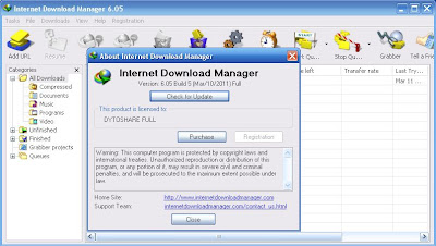 Internet Download Manager IDM 6.05 Build 5 Full Version