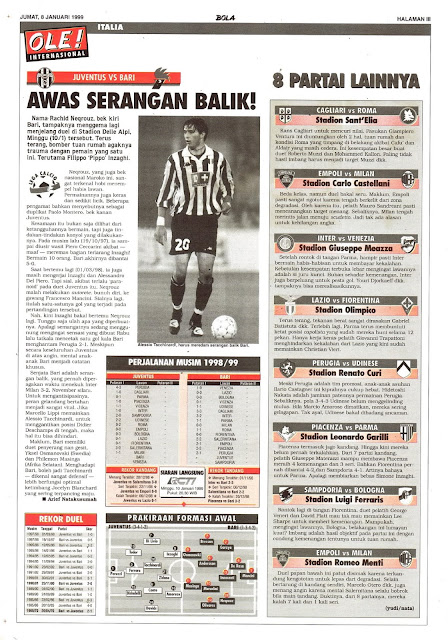 JUVENTUS VS BARI AWAS SERANGAN BALIK