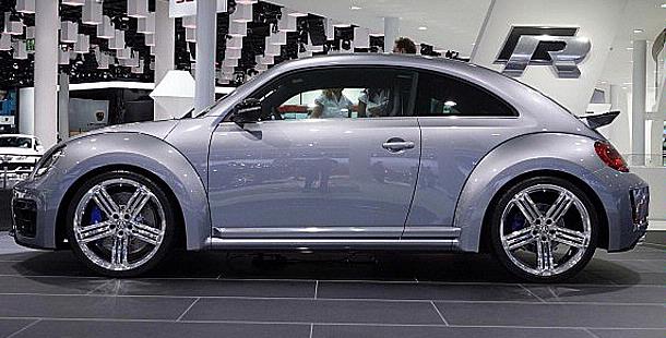 VW Beetle R Concept Cars While the decorated rear diffuser and spoiler to