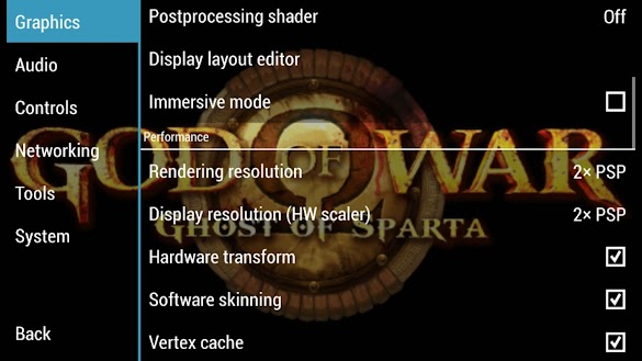 Setting Ppsspp God Of War / Ppsspp Audio Settings For God Of War - sunyellow - God of war chain of olympus adalah game yang paling banyak diunduh di emuparadise.me yang menandakan bahwa game ini banyak diminati gamer luar negri dan dalam negri.