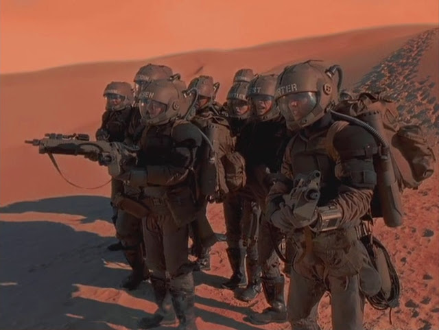 Marines on Mars - image from Space: Above and Beyond TV series