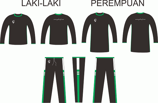 Desain Baju Olahraga  Anak Smp