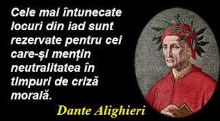 Gândul zilei: 14 septembrie - Dante Alighieri