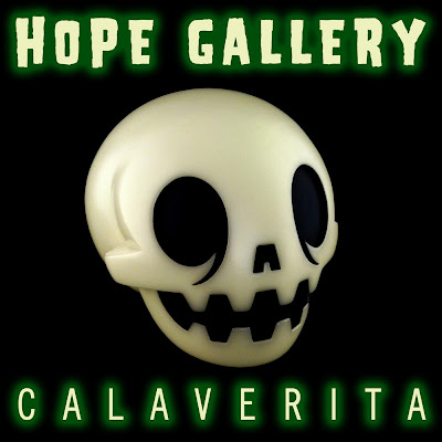 Hope Gallery Exclusive Glow in the Dark Calaverita Vinyl Figure by The Beast Brothers