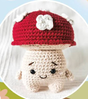 PATRON GRATIS HONGO AMIGURUMI 54593