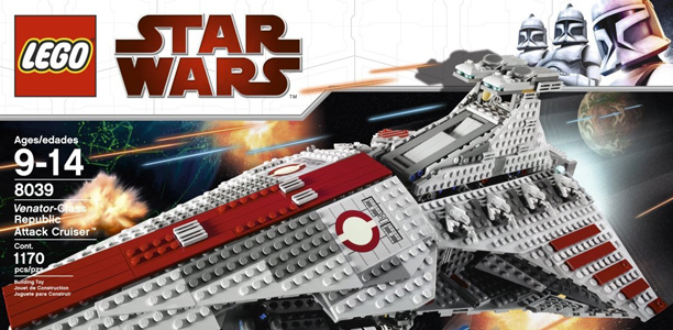 Lego Star Wars Venator Class Republic Attack Cruiser Lego Star Wars Toys