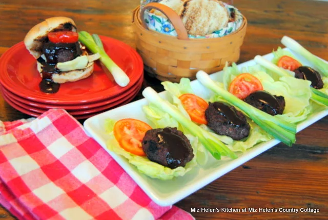 Southern Burger Sliders at Miz Helens Country Cottage