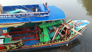 Spedboat Semoga Abadi 04 Bertabrakan Dengan Spedboat Wawan Putra