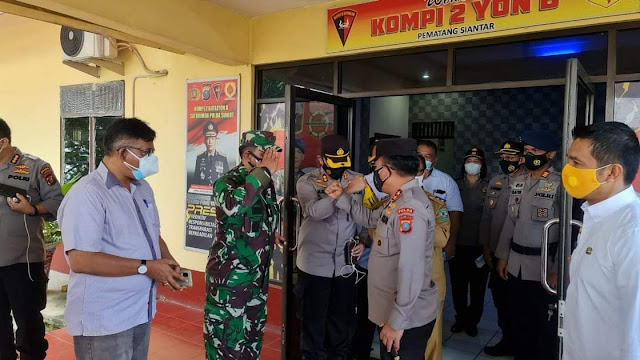 Covid-19 Diwaspadai Meningkat di Sumut, Kapolda Berikan Arahan di Simalungun