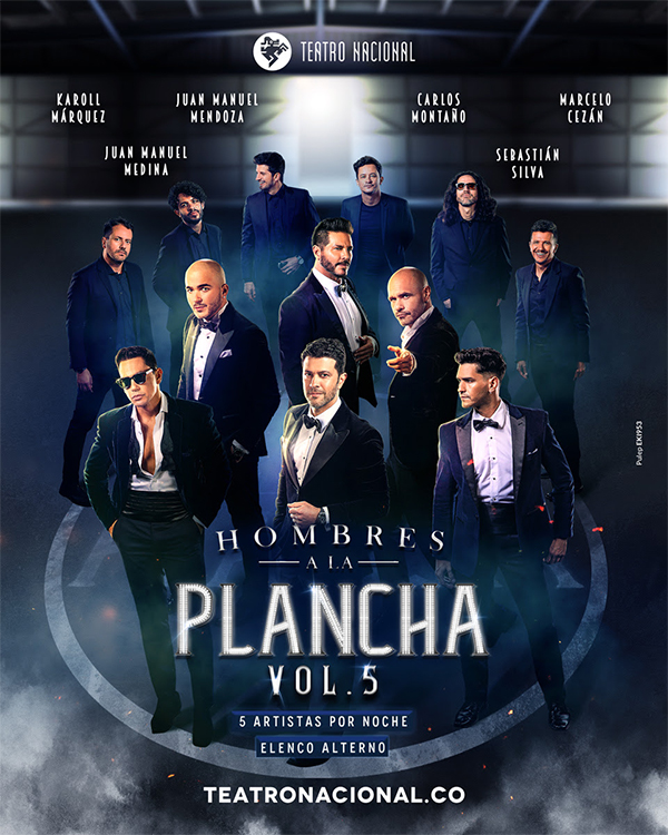 LANZAMIENTO DEL PODEROSO SHOW DE HOMBRES A LA PLANCHA