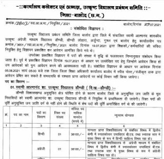 vacancy in balod