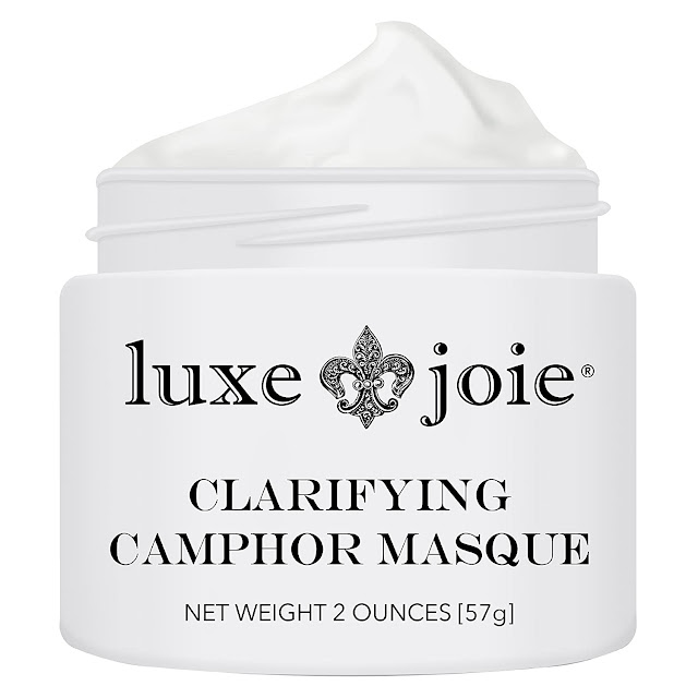 Face Mask Clarifying Camphor Masque Control Breakouts Treat Acne Mask Best Spot Treatment for Pimples Blemishes Deep Clogged Pore Cleansing Facial & Body Acne Prone and Oily Skin