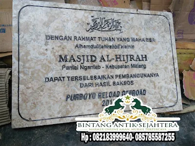 Prasasti Marmer Murah