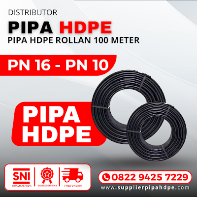 Ready Pipa Hdpe 3 Inch Rollan 50 Meter