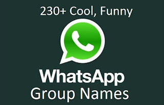 I might not be wrong If I say that Whatsapp is the most popular messaging app at present 230+ Cool, Funny Whatsapp Group Names