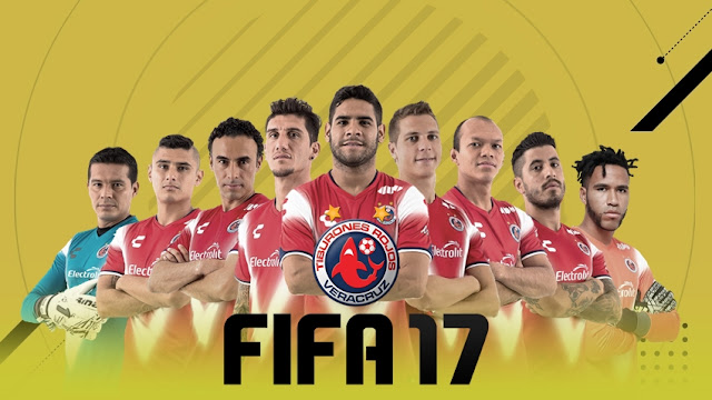 PLANTILLA DE TIBURONES ROJOS DE VERACRUZ EN FIFA 17