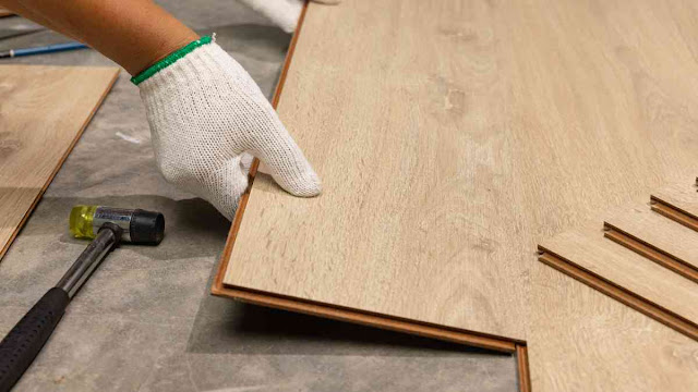 cara memasang lantai kayu laminated