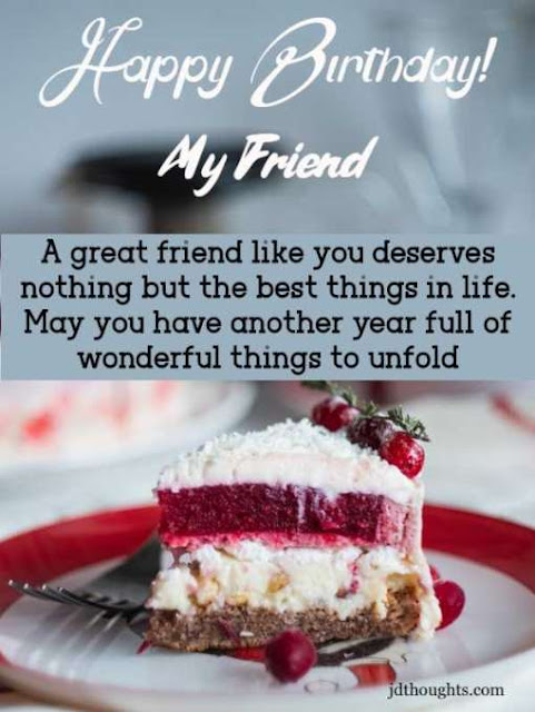 Happy birthday wishes for Friend: message and quotes