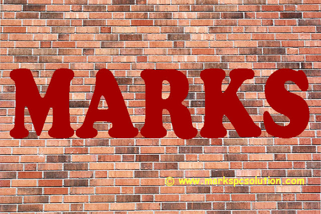 Text Over Brick Texture