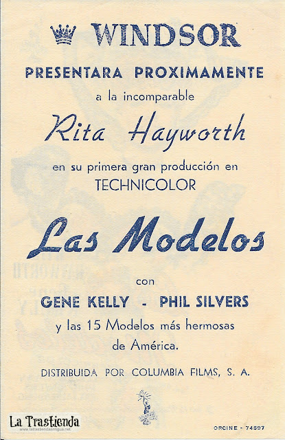Las Modelos - Programa de Cine - Rita Hayworth - Gene Kelly