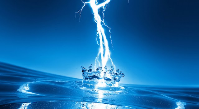 pure water does not conduct electricity and is an excellent electrical insulator.