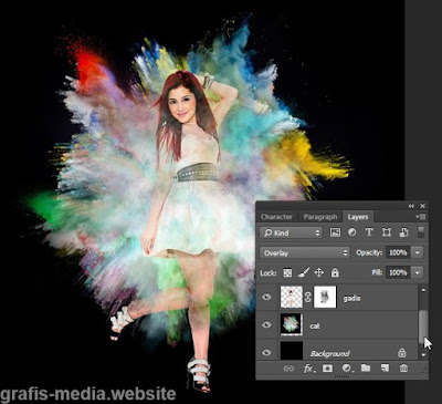  maaf baru bisa hadirkan tutorial manipulasi foto dengan photoshop lagi MANIPULASI FOTO DI SELIMUTI BERCAK CAT DI PHOTOSHOP