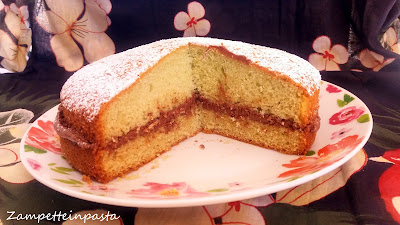 Torta alla menta senza burro - Torta menta e cioccolato