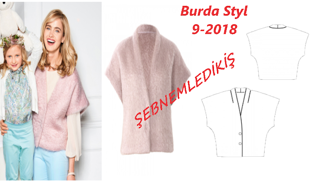 burda dergisi eylül 2018 triko