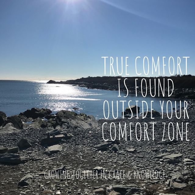 How to experience true comfort that is only found outside your comfort zone.