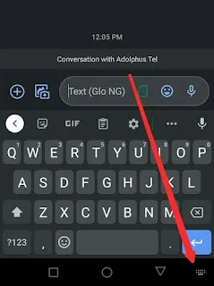Whatsapp keyboard theme change