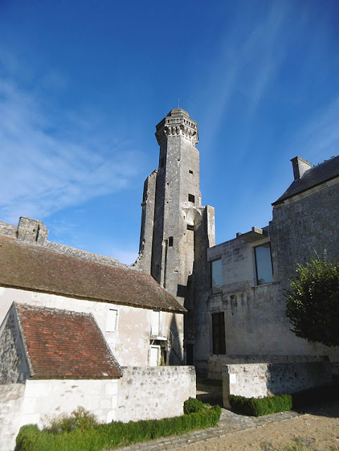 17C tower, Chateau du Grand Pressigny. Indre et Loire. France. Photo by Loire Valley Time Travel.