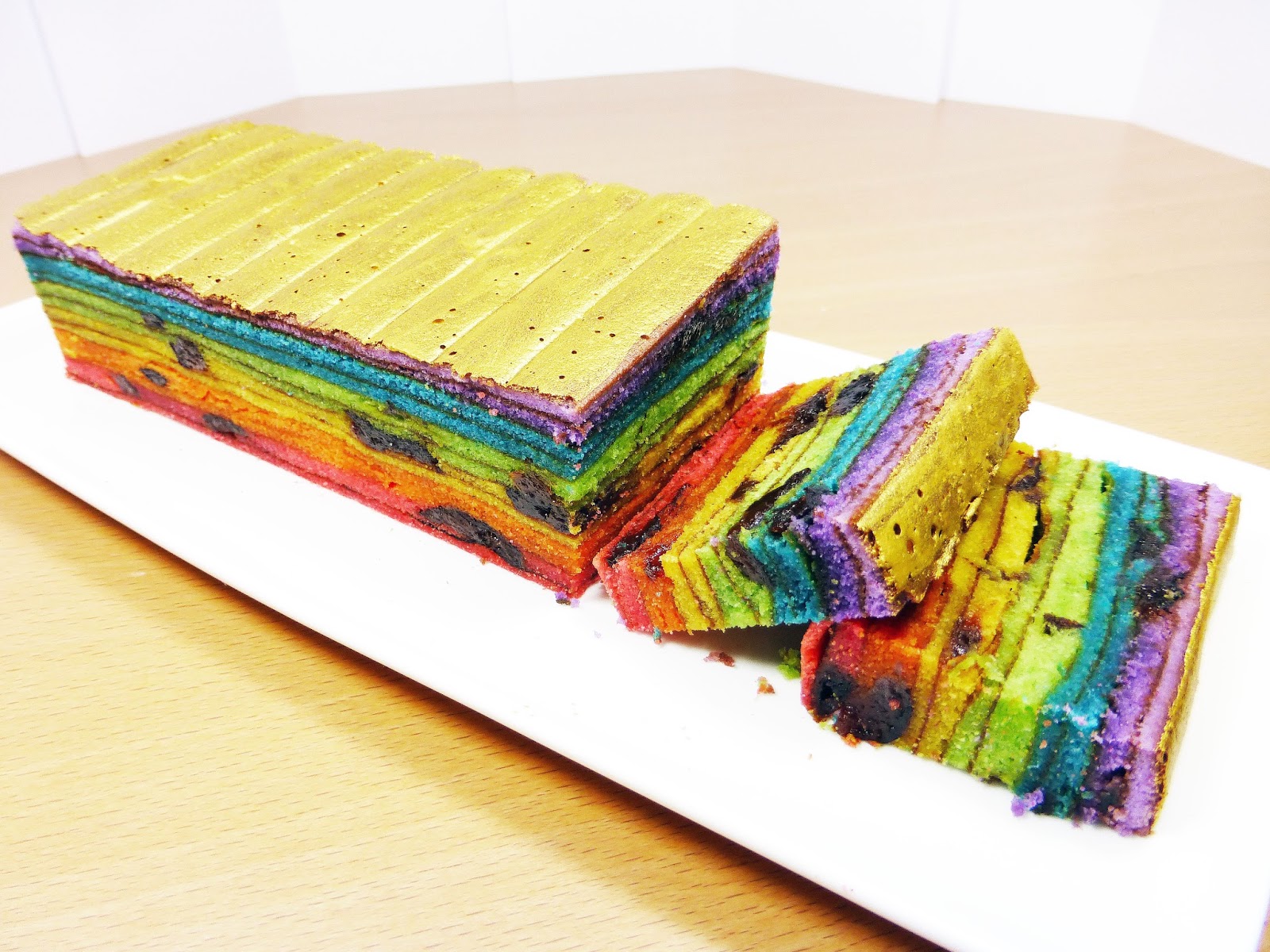 It's Mah Birthday! Rainbow Kek Lapis Prune – Recipe