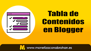 Cómo CREAR una TABLA de CONTENIDOS en Blogger