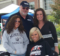 Charlie Pinson with the East Kentucky Miners Diamond Girls CBA Basketball KY