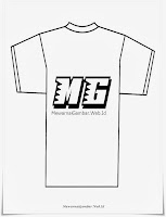 Mewarnai Gambar Kaos MG