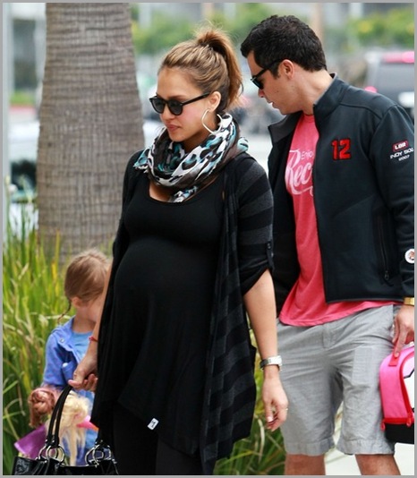 Jessica Alba Pregnant Jessica Alba Family 5