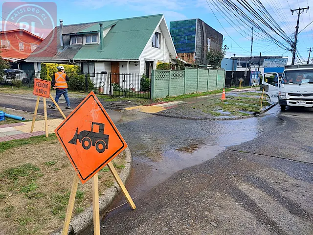 Suspensión temporal de agua en Osorno por reparación de rotura en Red de Distribución