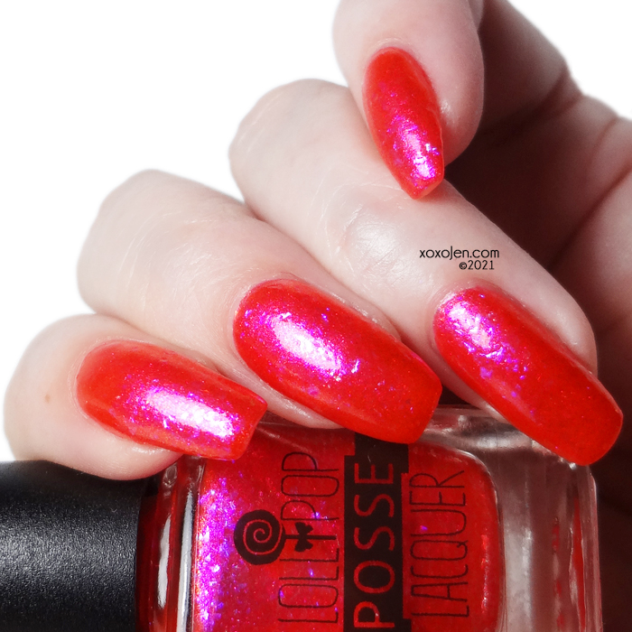 xoxoJen's swatch of Lollipop Posse The Tulgey Wood